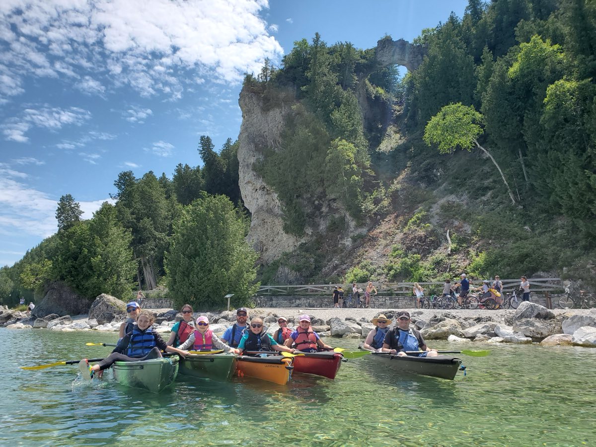 Arch Rock Kayak Tour